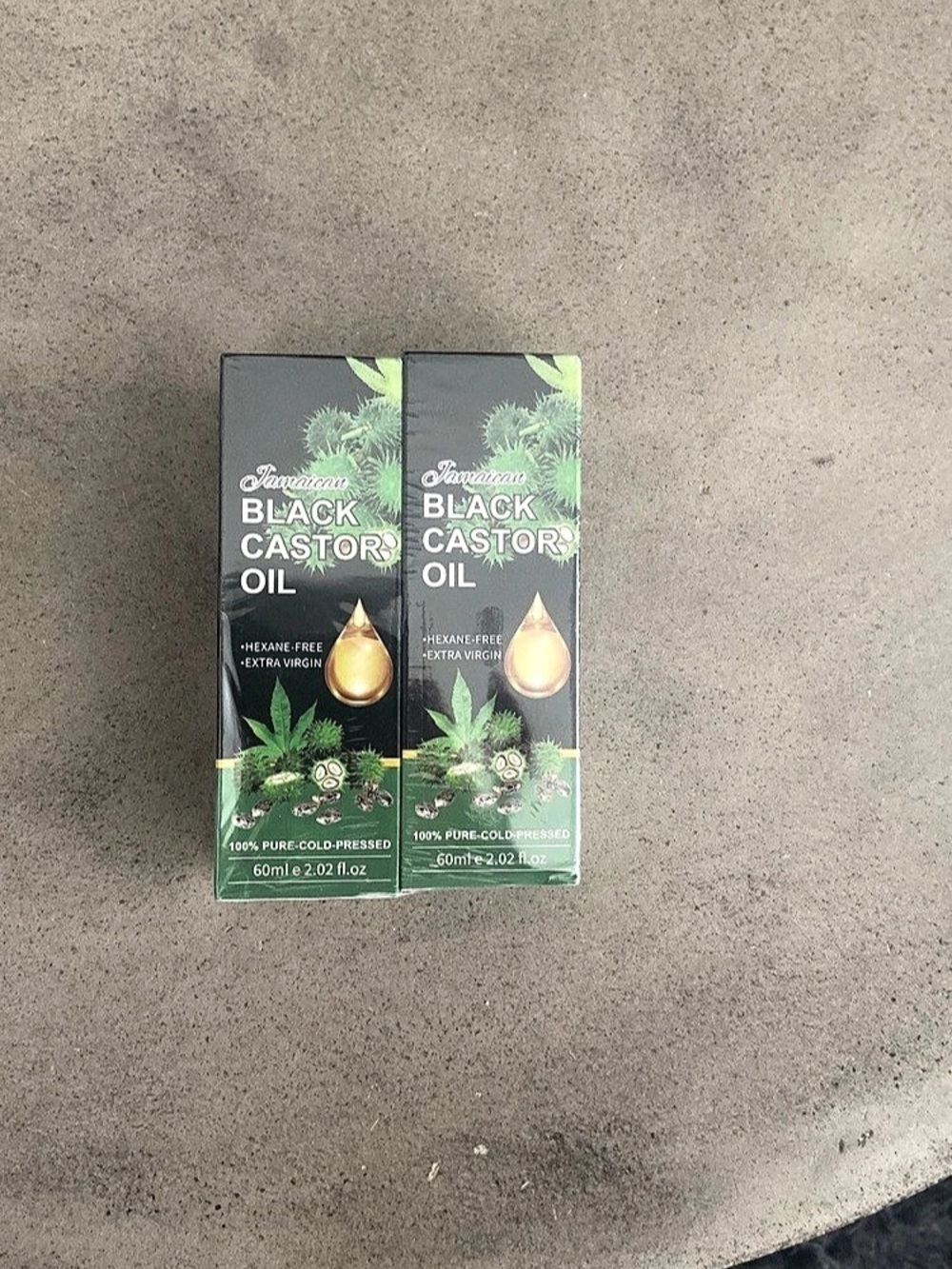 Black Castor Oil Green & Black 2-Pack